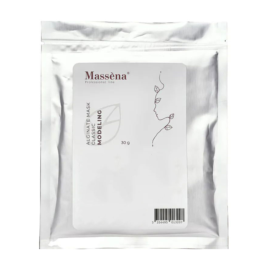 Альгінатна маска для обличчя Massena Alginate Mask Classic Modeling, 30 г